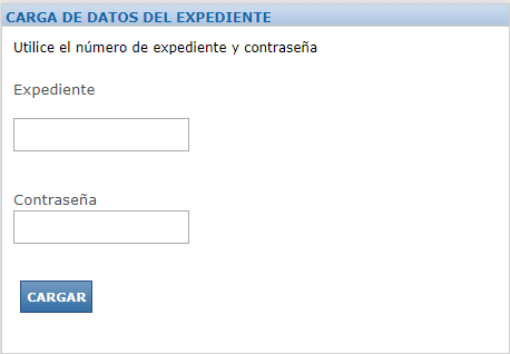 Cargar Expediente